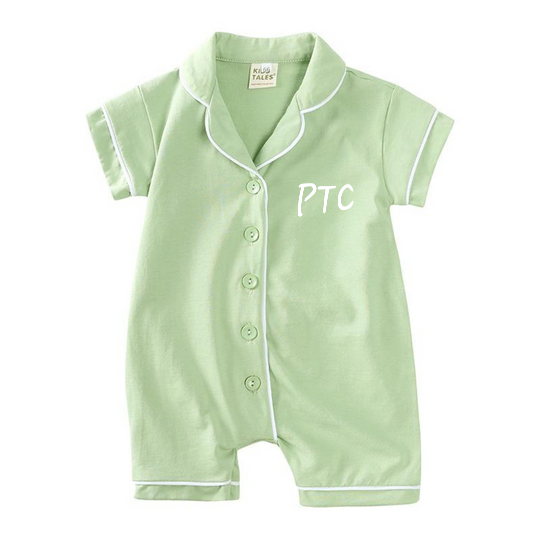 Kids Tales Traditional Pyjama Romper Shortall Style