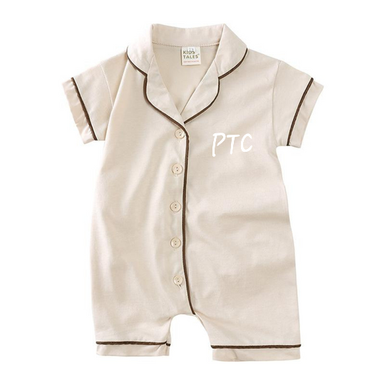 Kids Tales Traditional Pyjama Romper Shortall Style