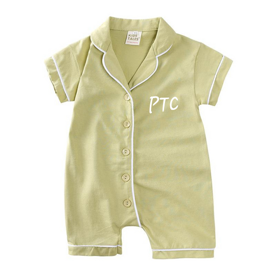 Kids Tales Traditional Pyjama Romper Shortall Style