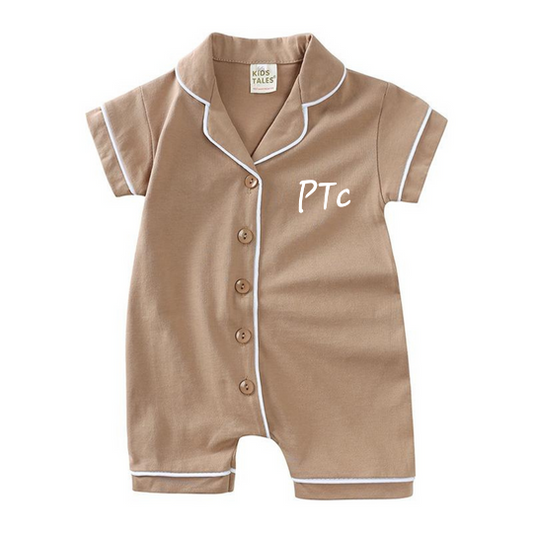 Kids Tales Traditional Pyjama Romper Shortall Style