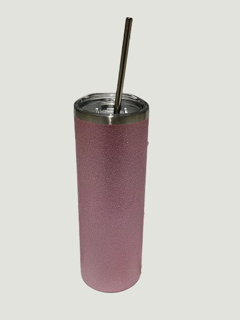 20oz pink glitter Tumbler