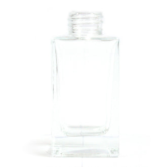 100 ml Square Long Reed Diffuser Bottlle - Clear (13 cap size)