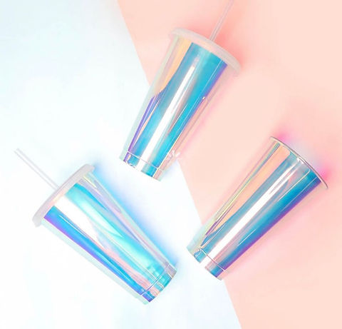 24oz holographic tumbler