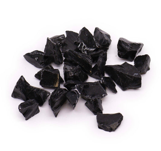 Raw Crystals (500gm) - Black Agate