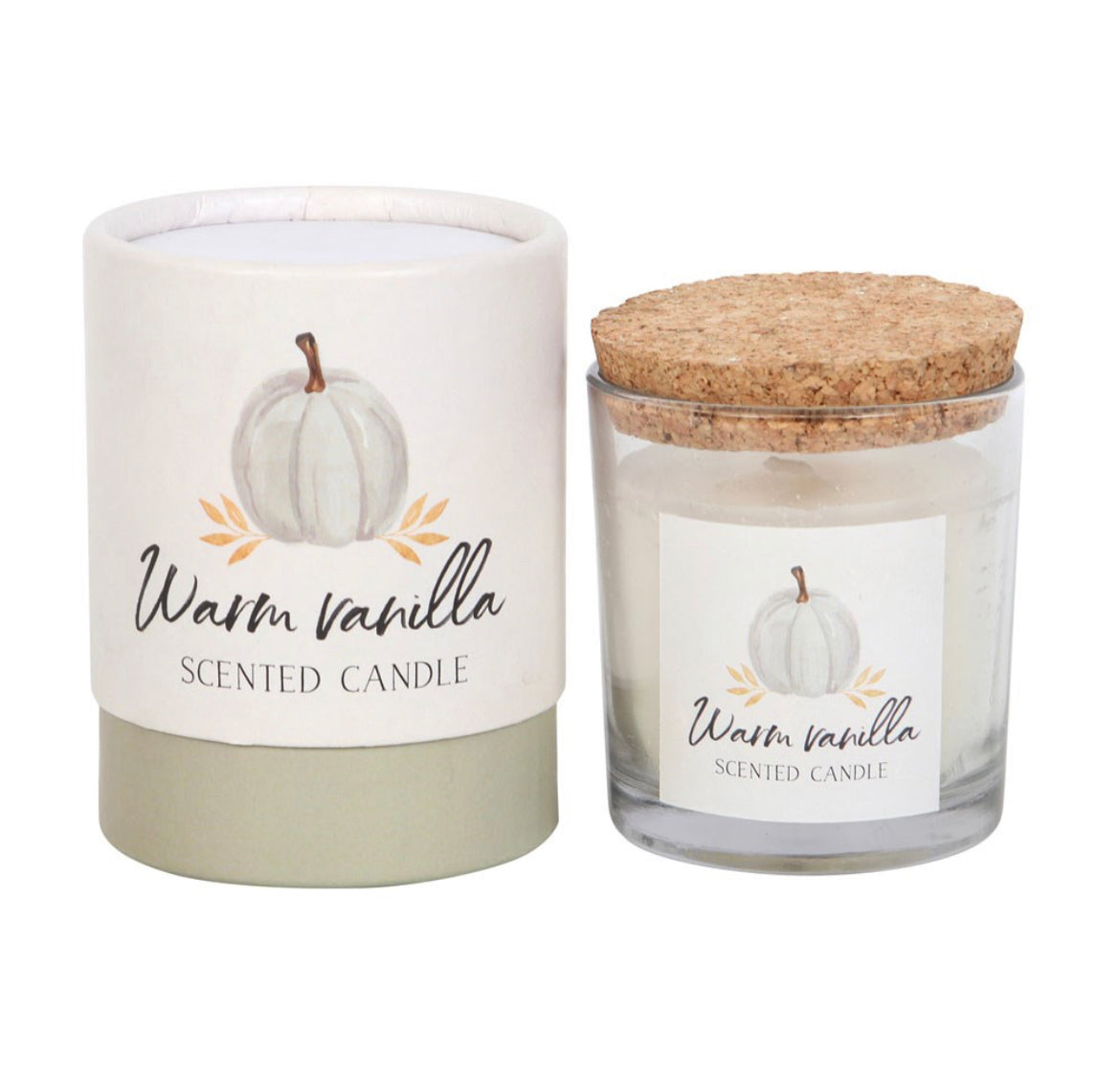 WARM VANILLA AUTUMN CANDLE