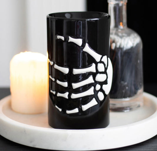 SKELETON HAND OIL BURNER