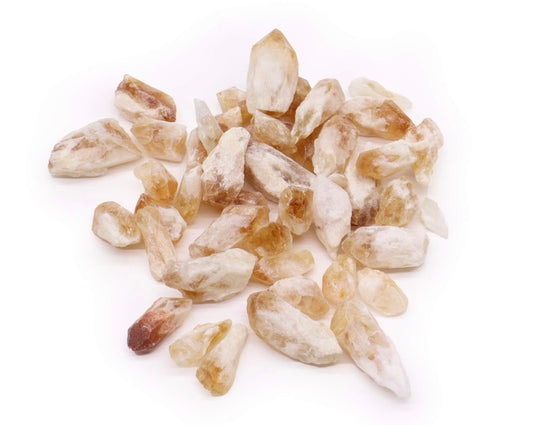 Raw Crystals (500gm) - Citrine Rough Points