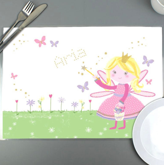 Personalised Garden Fairy Placemat