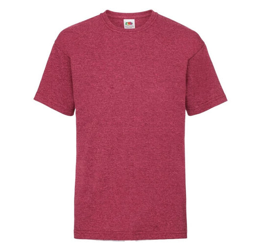 FRUIT OF THE LOOM Vintage Heather Red