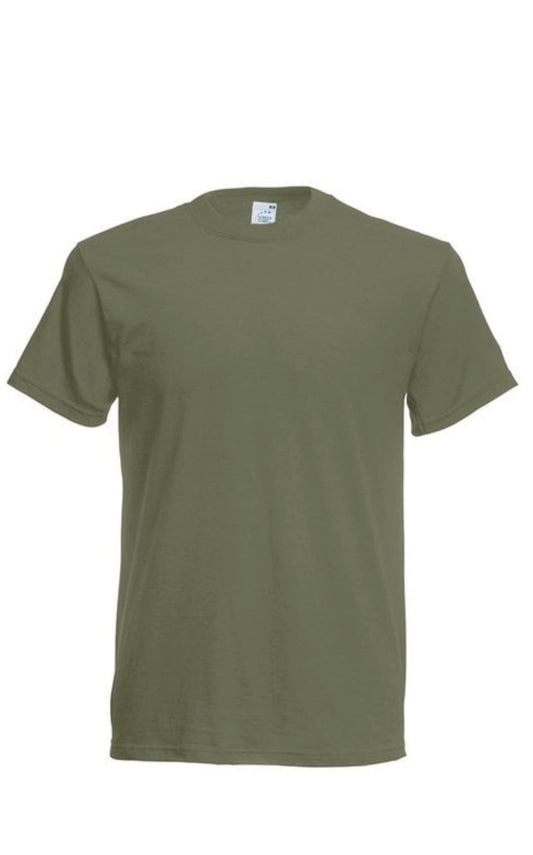 Blank classic olive T-shirt