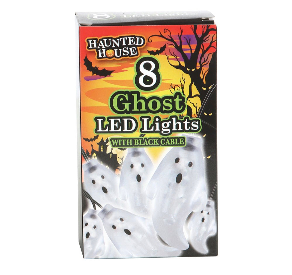 SET OF 8 GHOST LIGHTS