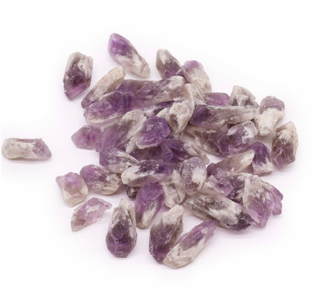 Raw Crystals (500gm) - Amethyst Rough Points