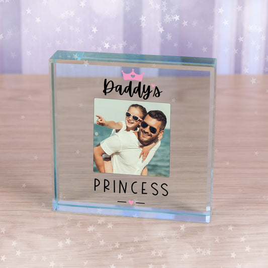 Daddys Princess Glass Token