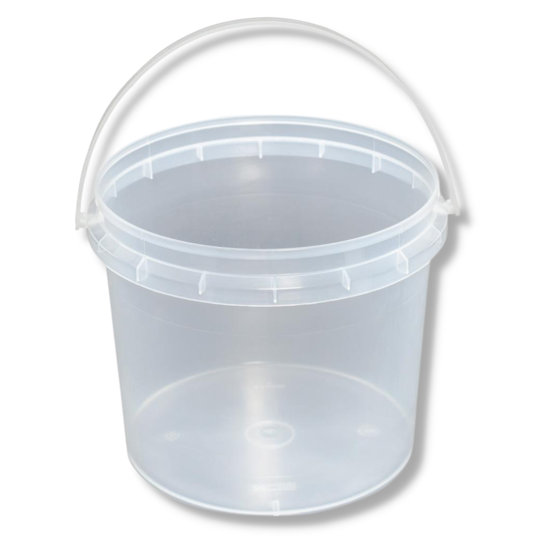 CLEAR ROUND BUCKET 2.5L