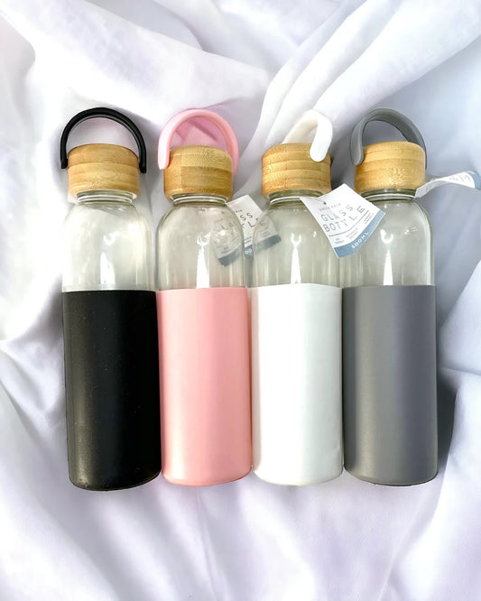 GLASS WATER BOTTLE 500ML