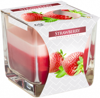 Rainbow Jar Candle - Strawberry