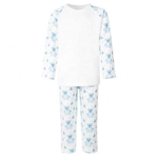 Personalised teddy bear pyjamas