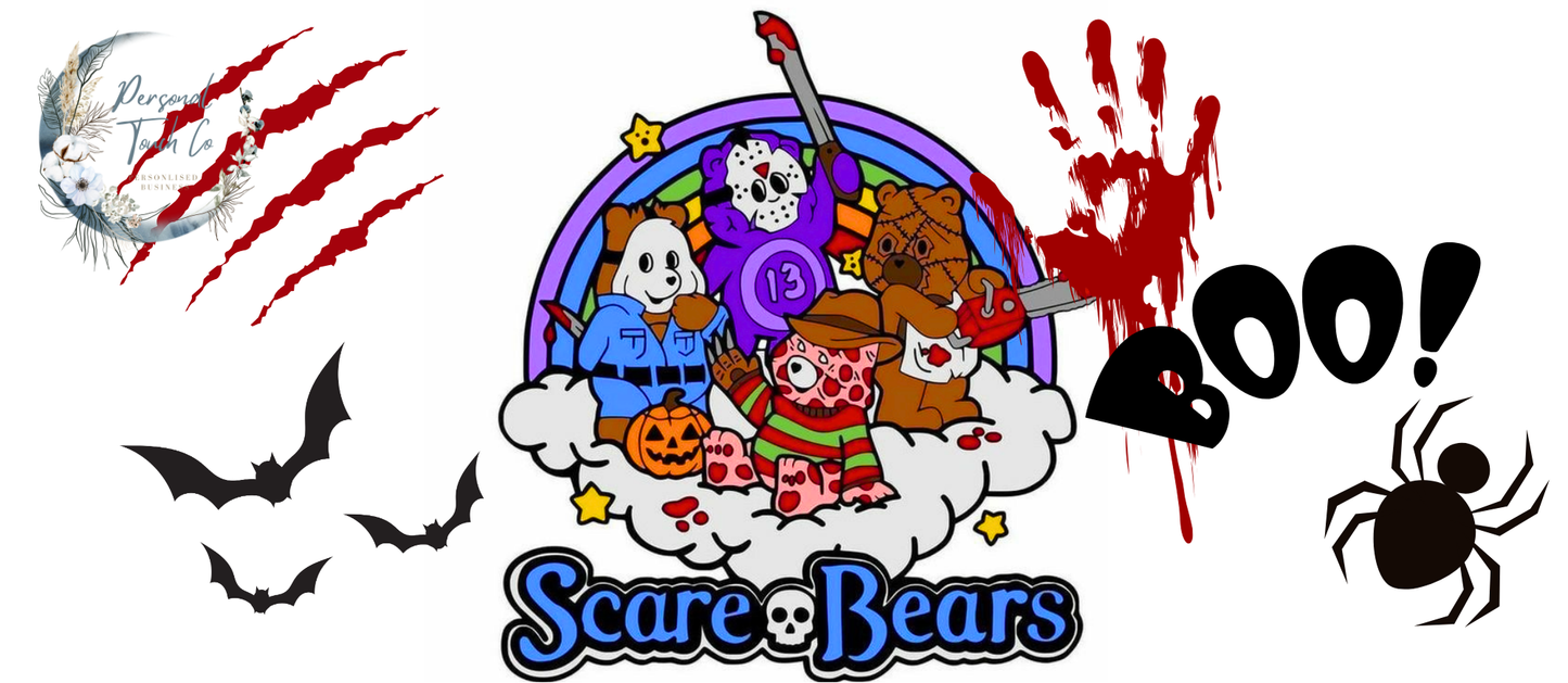 Scare bears uv dtf