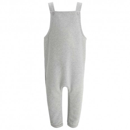 Kids Fleece Overalls in Grey