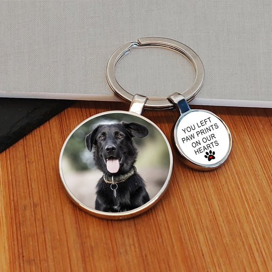 Pet Memory Charm Photo Upload Key Ring