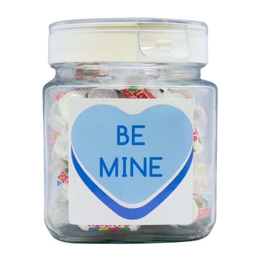 BE MINE' LOVE HEART JAR 450G