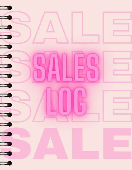 Sales log book - A5