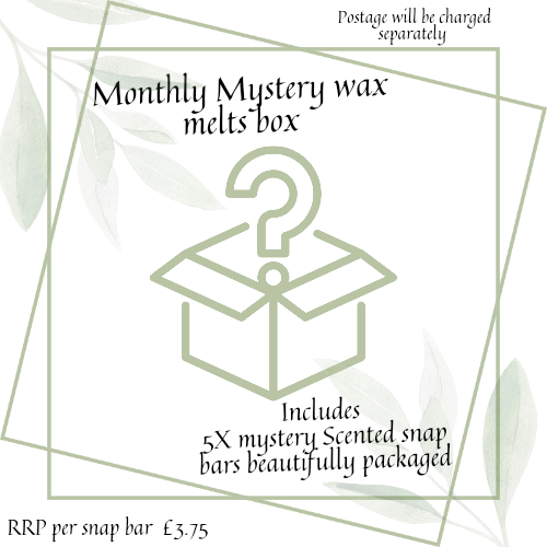 PRE- ORDER Monthly Mystery wax melts box - October