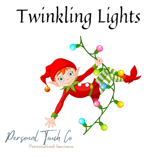 Twinkling lights wax melts